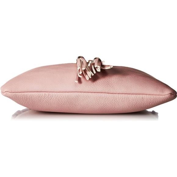 Pink Cute Lightweight Medium Crossbody Bag with Tassel - Picture 5 of 6